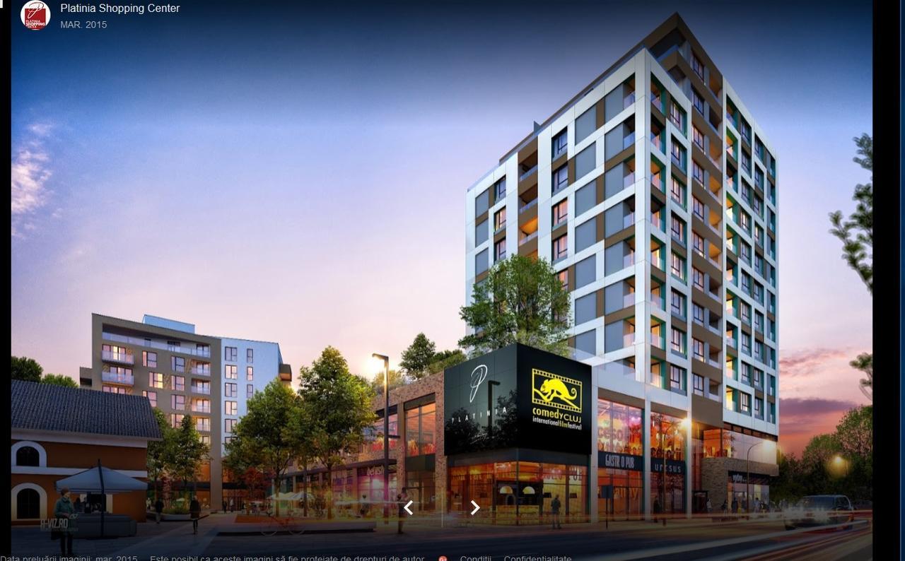Hotel Platinia Cluj-Napoca Ngoại thất bức ảnh The proposed shopping centre